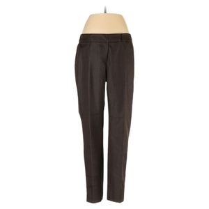 W by Worth Brown Slim Straight-Leg Trousers